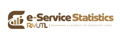 e-Service Statistics ข้อมูลสถิติการให้บริการ มหาวิทยาลัยเทคโนโลยีราชมงคลล้านนา